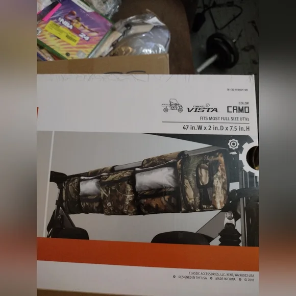 Brand New in Box UTV Roll Cage Organizer Storage